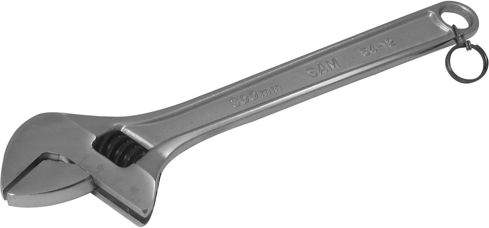 SAM Adjustable Spanner, 470 mm Overall, 55mm Jaw Capacity
