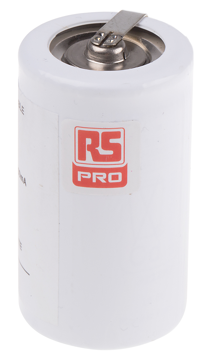 RS PRO RS PRO NiCd Rechargeable D Battery, 5Ah