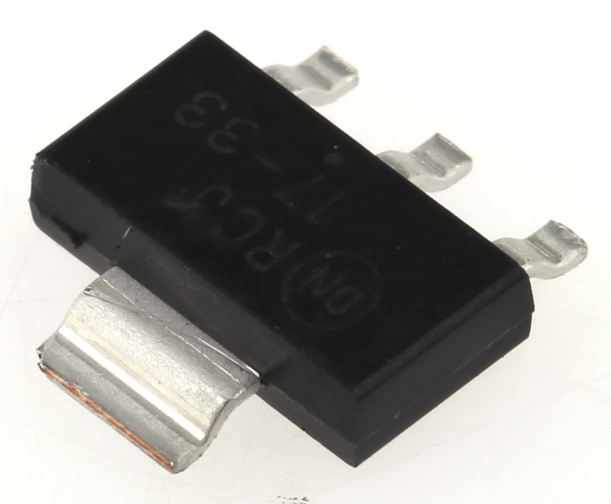 onsemi NCP1117ST33T3G, Voltage Regulator 20V SOT-223 4-Pin