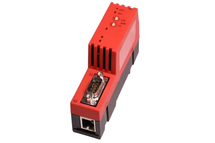 Hilscher netTAP 50 Series Gateway Server, RS-232/422/485, Real Time Ethernet, 24 V DC