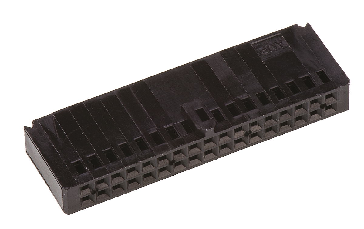 TE Connectivity, AMPMODU MOD IV Female Connector Housing, 2.54mm Pitch, 34 Way, 2 Row