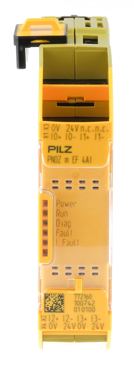 Pilz PNOZ m EF Safety Controller, 4 Safety Inputs, 24 V dc