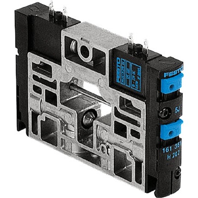 Festo Direct Operated Solenoid Valve CPV14-M1H-2X2-GLS-1/8, 24 V dc G 1/8, G 1/8