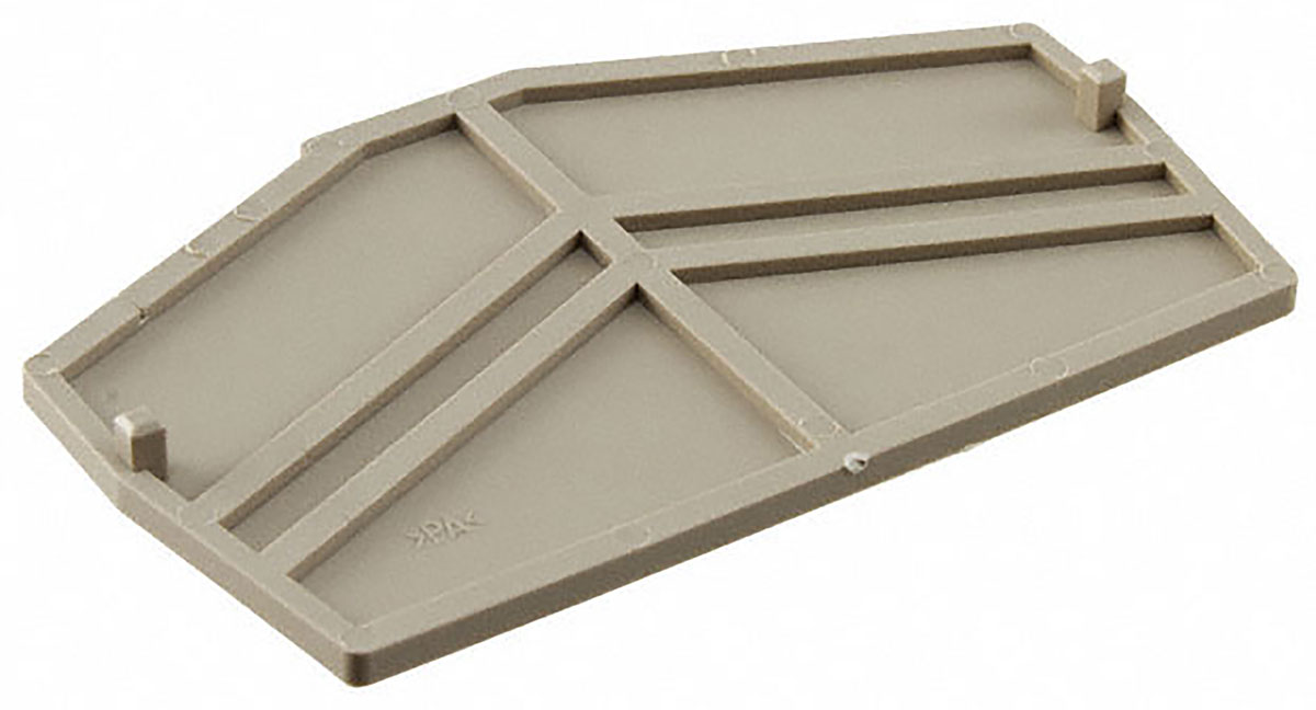 Weidmuller, Z End Plate for use with Z Series Terminal
