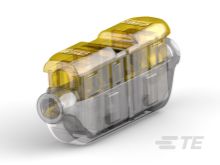 TE Connectivity, 2213600-7 Wire Splice Splice Connector, Yellow, Insulated, Tin 12 → 14 AWG