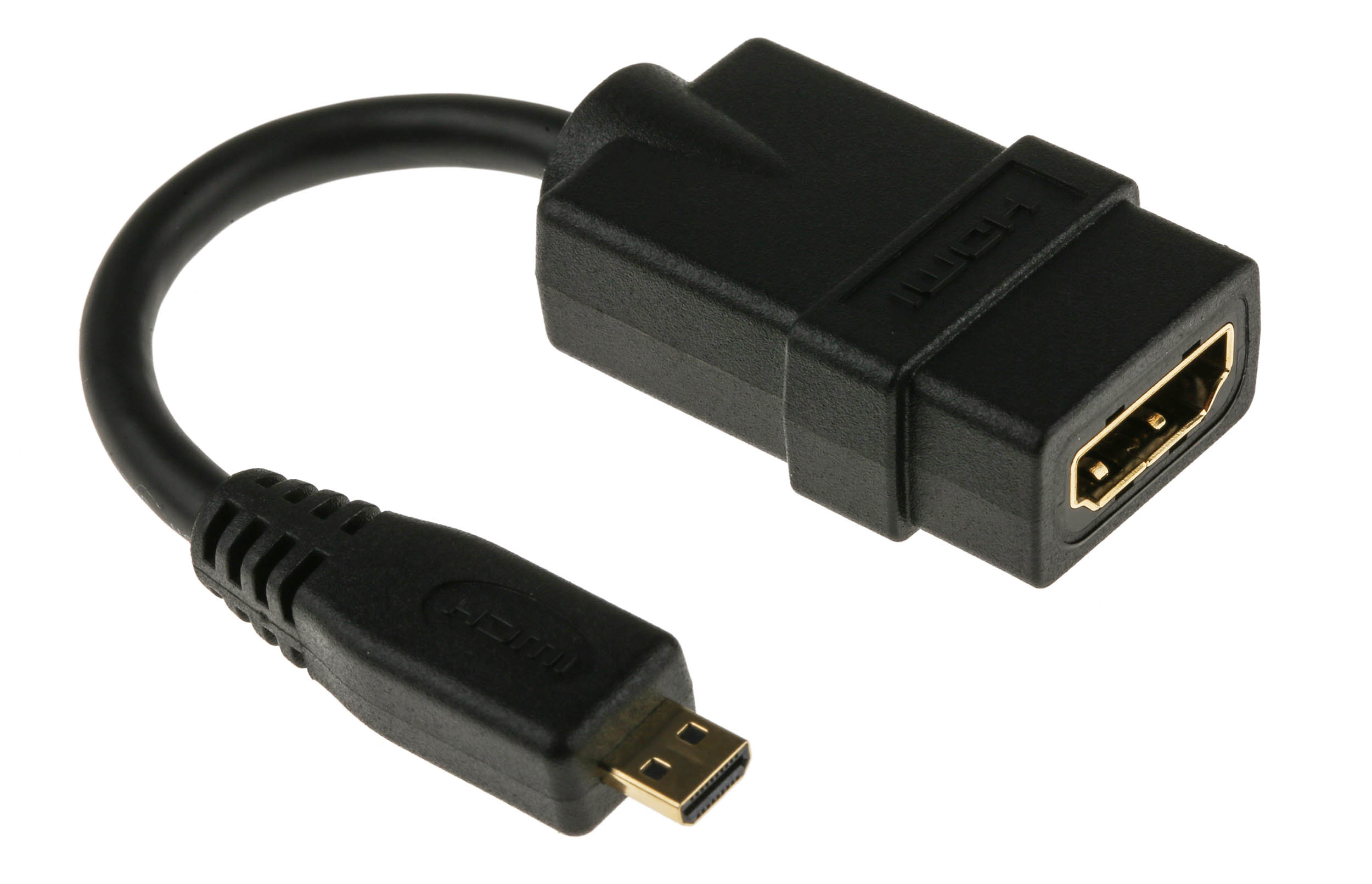 StarTech.com HDMI 1.4, 12.7cm Female HDMI to Male Micro HDMI High Speed 4K @ 30Hz