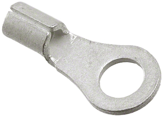 Molex, VersaKrimp Uninsulated Ring Terminal, M3 to M3.5 (#5 to #6) Stud Size, 0.5mm² to 1mm² Wire Size