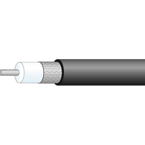 Huber+Suhner, 100 m, RG58 Coaxial, Unterminated 50 Ω