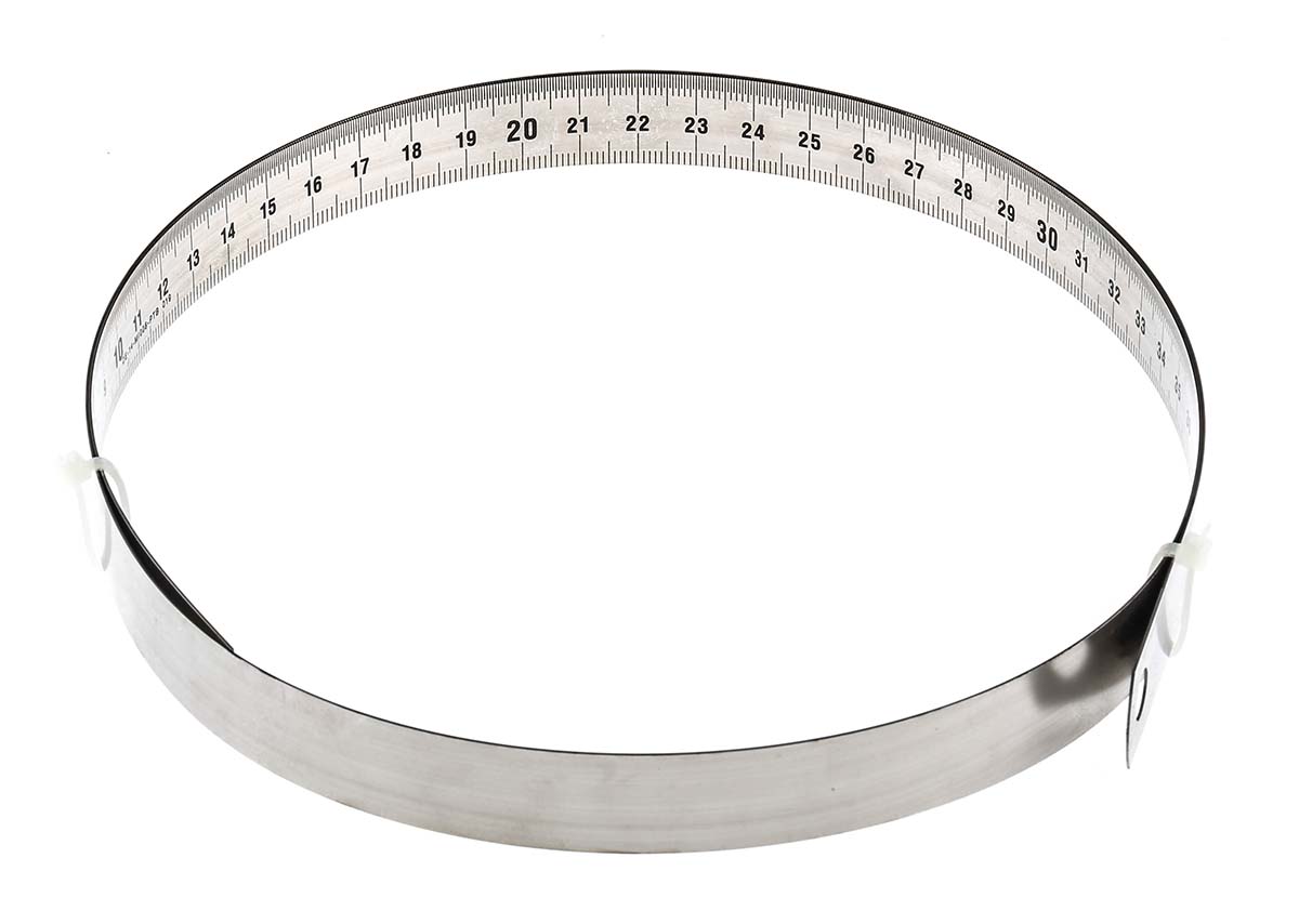MikronTec 1m Stainless Steel Metric Ruler