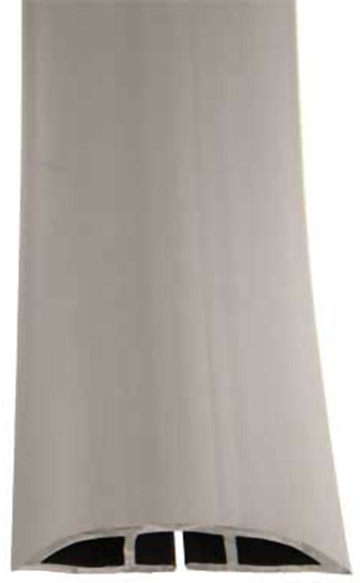 RS PRO 1m Grey Cable Cover in PVC, 7.4mm Inside dia.