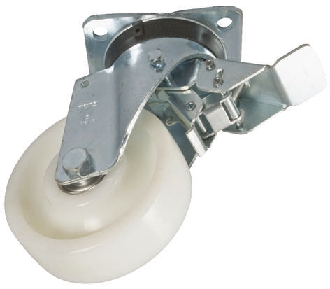LAG Braked Swivel Castor Wheel, 700kg Capacity, 125mm Wheel
