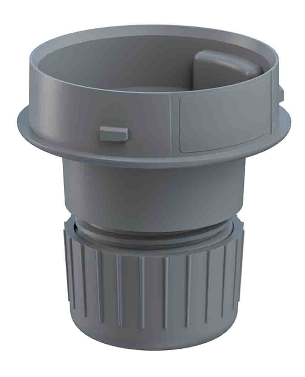 Werma IP66 Rated Grey Mounting Base