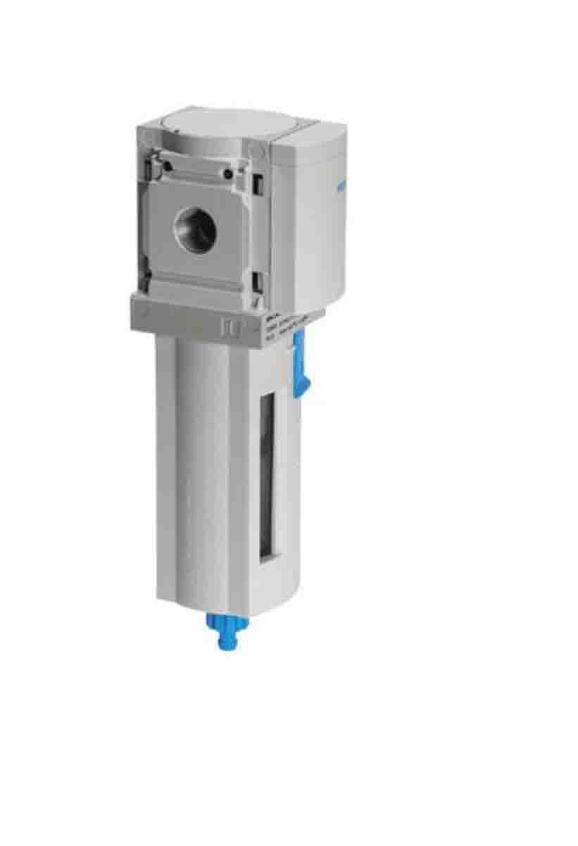 Festo MS series G 1/4 0bar to 14 bar Pneumatic Filter 360L/min max with Manual drain