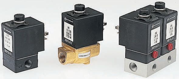 Norgren 3/2 Pneumatic Solenoid Valve - Solenoid/Spring V05 Series 24V dc