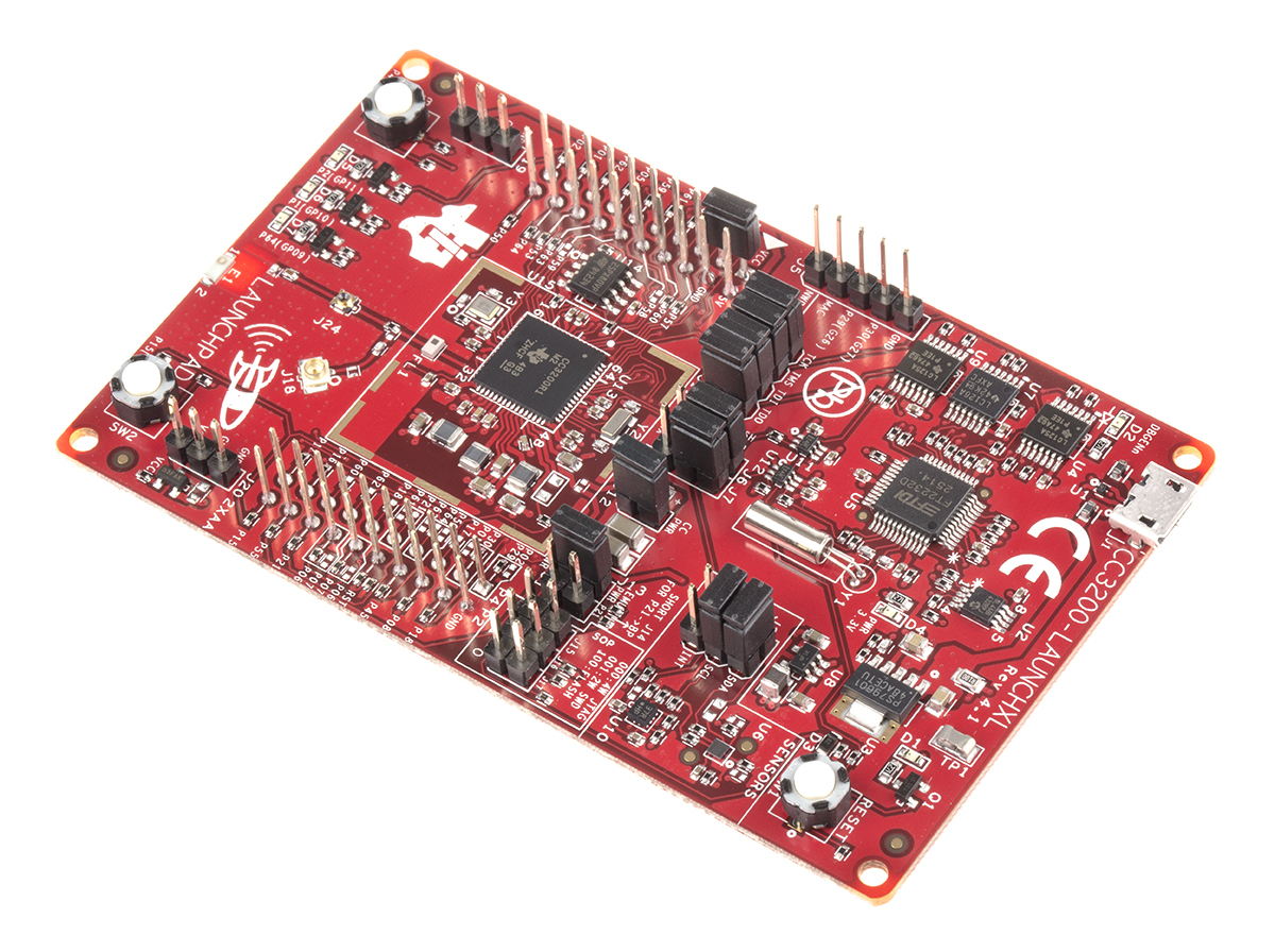 Texas Instruments SimpleLink LaunchPad CC3200 RF MCU, WiFi Evaluation Board CC3200-LAUNCHXL
