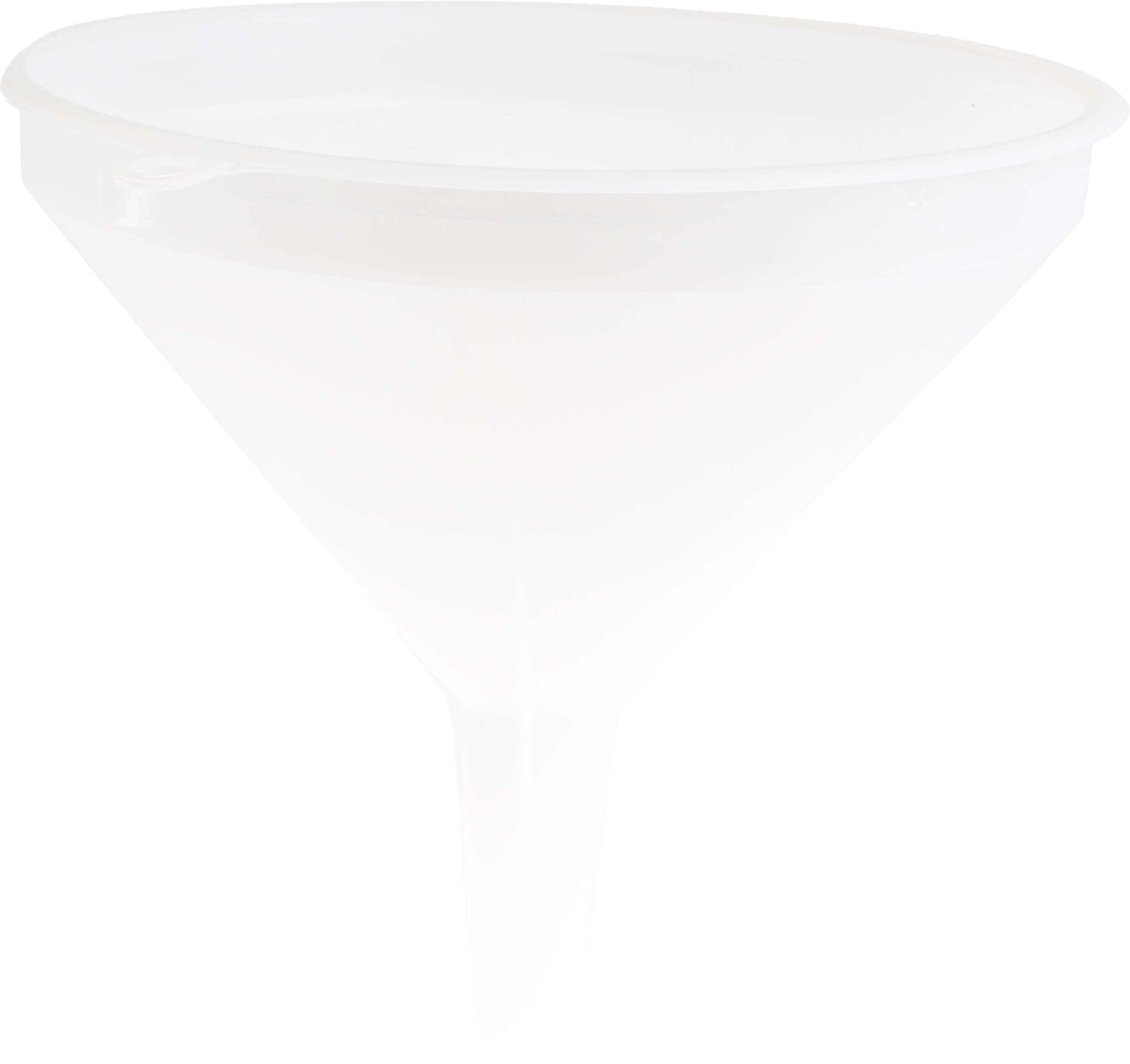 RS PRO HDPE Industrial Funnel, With 180mm Funnel Diameter, 17mm Stem Diameter
