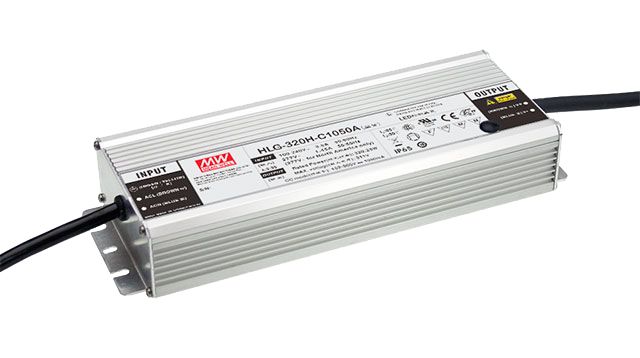 MEAN WELL LED Driver, 152 → 305V Output, 320W Output, 1.05A Output, Constant Current