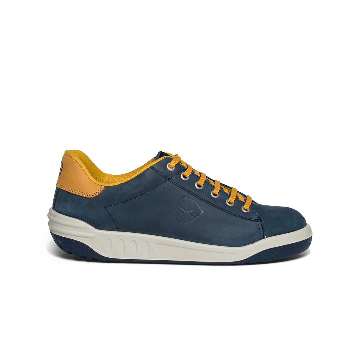 Parade Jamma 40 Men's Black, Blue, White, Yellow Stainless Steel Toe Capped Safety Trainers, UK 6, EU 39