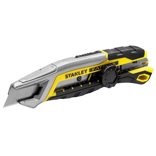 Stanley Knife with Knife Blade, Retractable, 18mm Blade Length