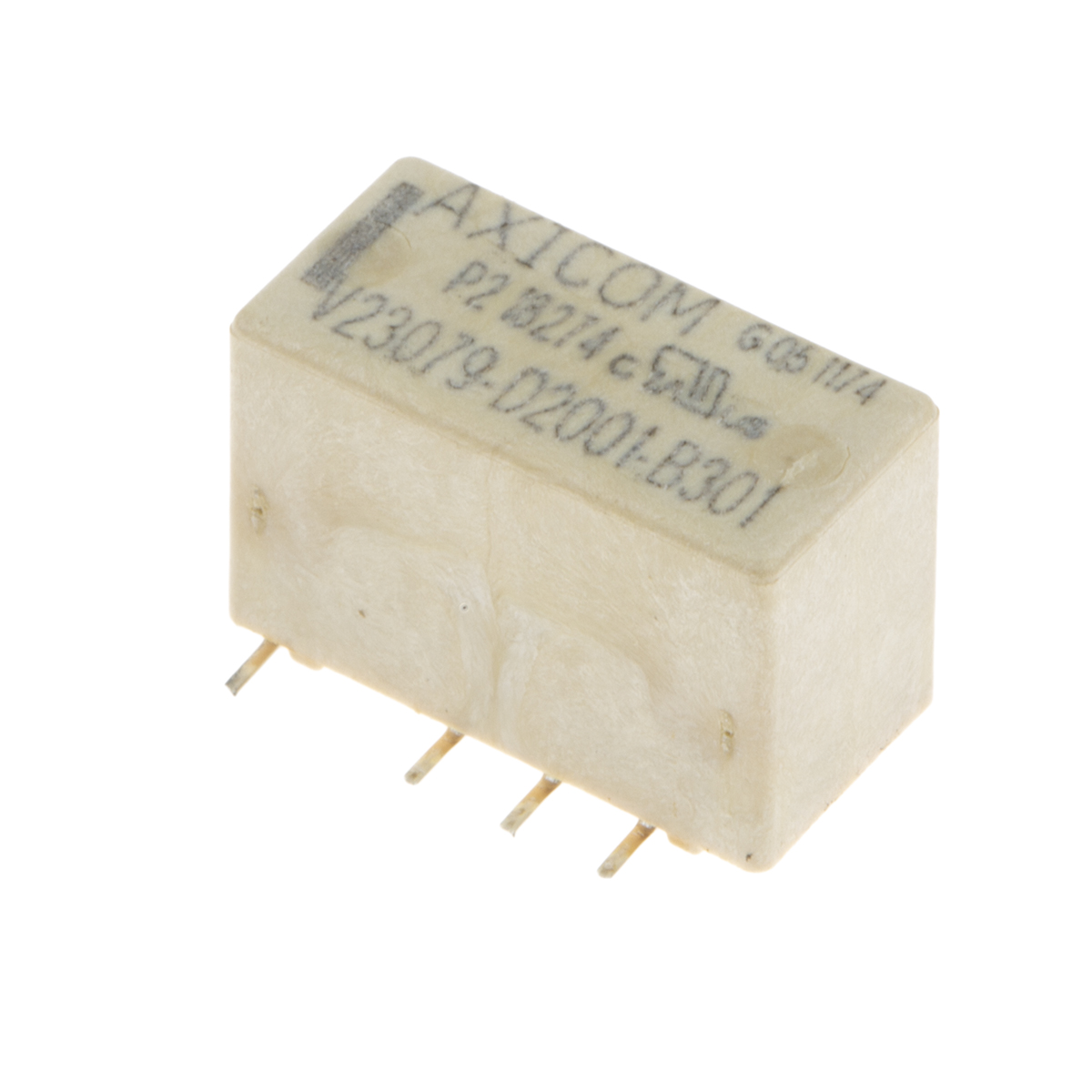 TE Connectivity Surface Mount Signal Relay, 5V dc Coil, 2A Switching Current, DPDT