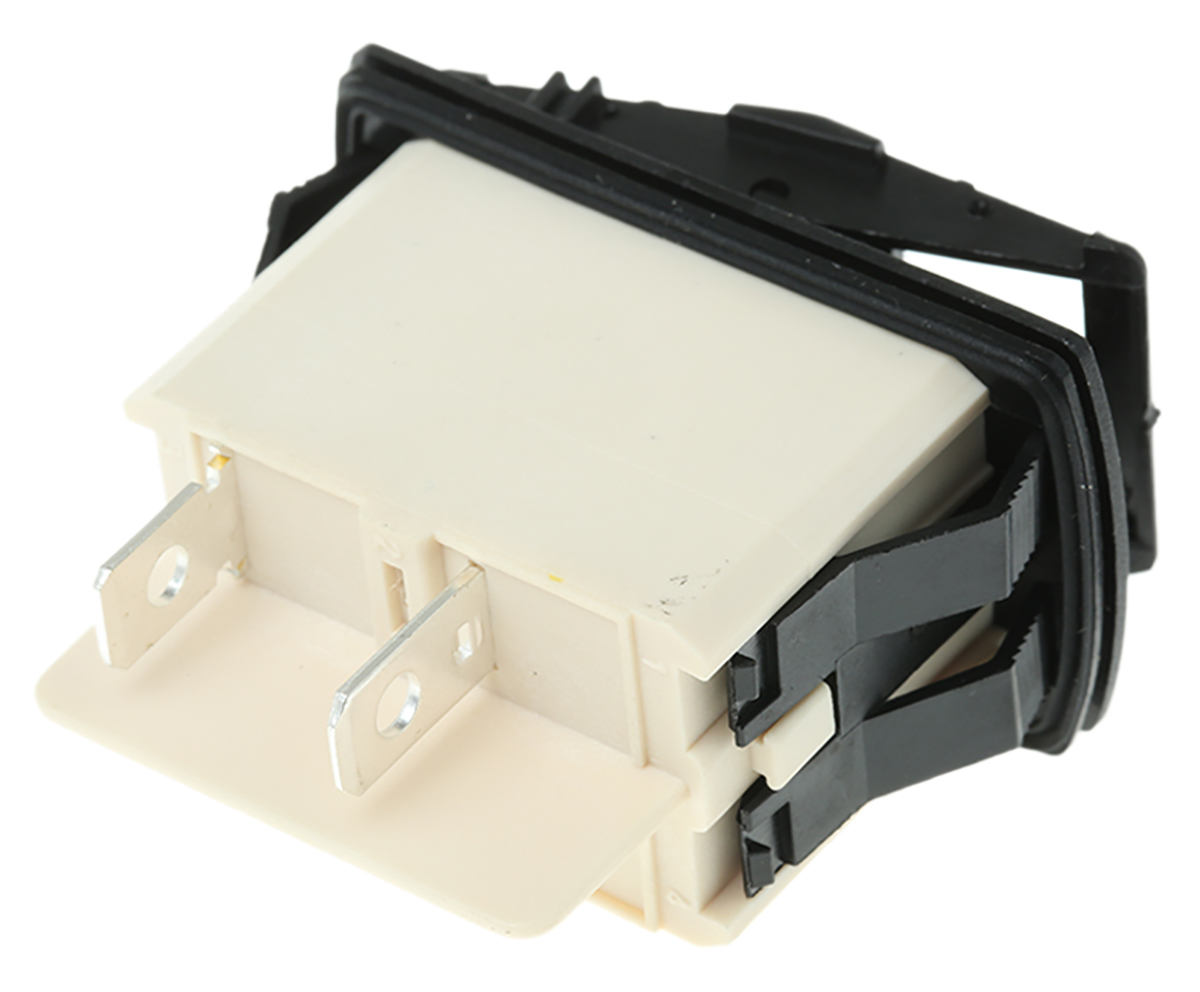 APEM SPST, On-Off Rocker Switch Panel Mount