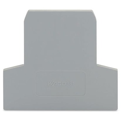 WAGO 281 Series End And Intermediate Plate