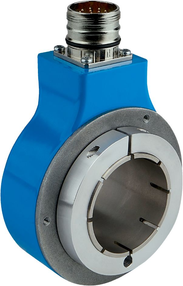SICK DGS80 Series Incremental Incremental Encoder, 8192ppr ppr, HTL/Push Pull Signal, Through Hollow Type, 42mm Shaft