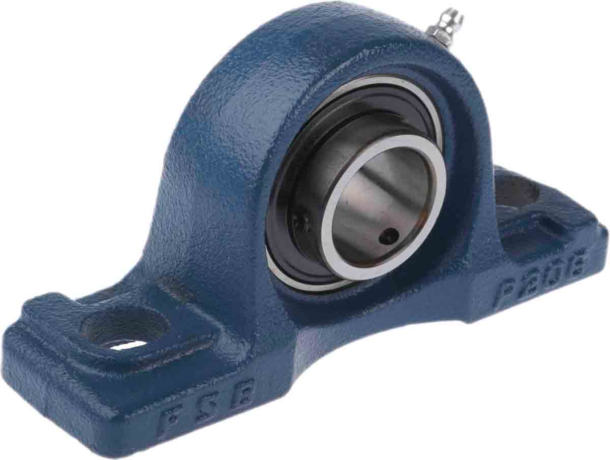 RS PRO Pillow Block Bearing -, 30mm ID