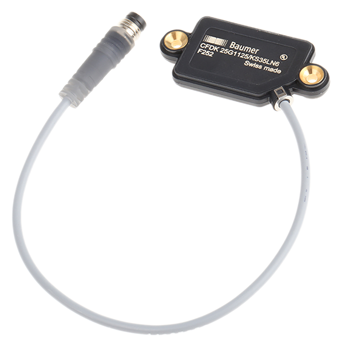 Baumer Capacitive Block Proximity Sensor, 15 mm Detection, PNP NO, 10 → 30 V dc