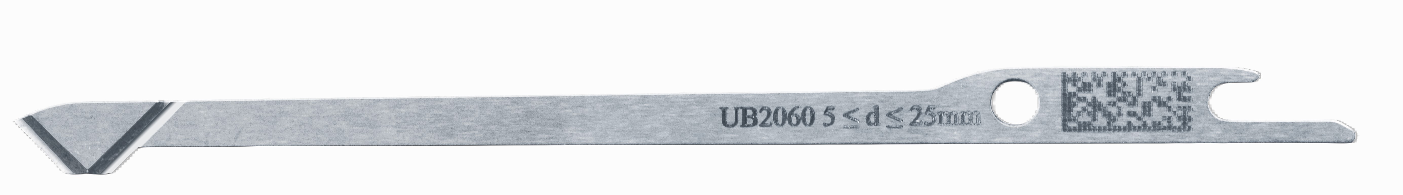 Noga UBURR Series Cone Deburring Blade, HSS Blade, Straight Blade