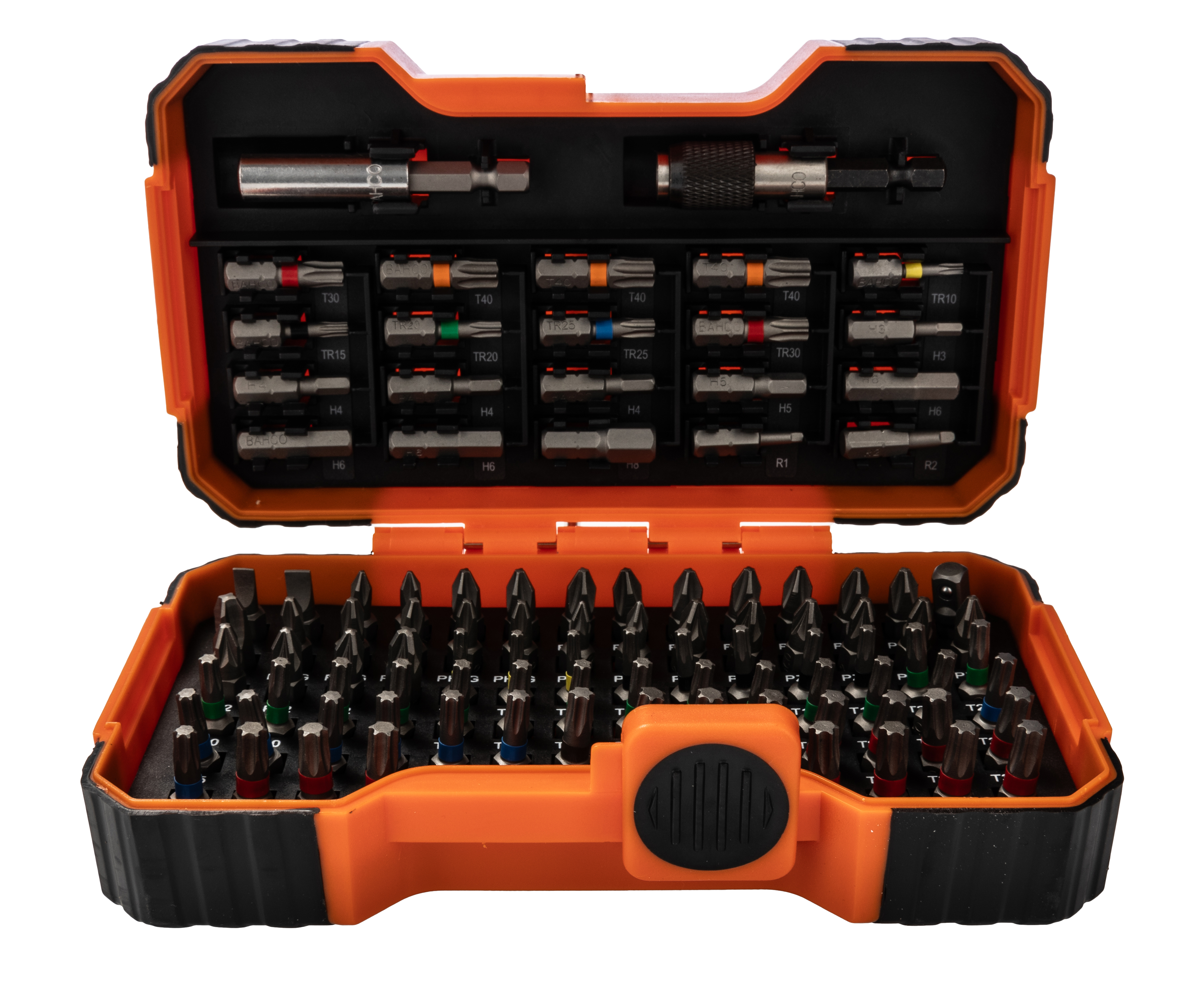 Bahco Bit Set 100 Pieces, Phillips, Pozidriv, Slotted,Torx