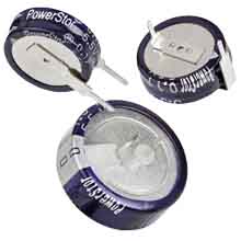 Eaton 0.1F Supercapacitor -20 → +80% Tolerance 5.5V dc, Through Hole