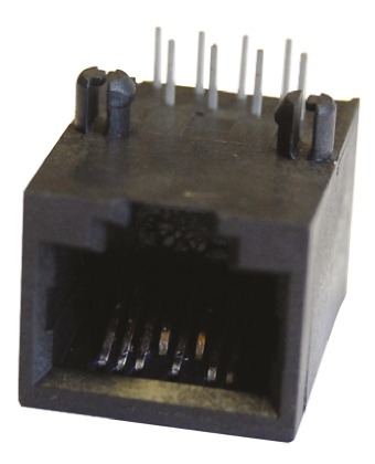 Bel-Stewart Jack Connector Through Hole RJ45 Jack Socket, 8Pole