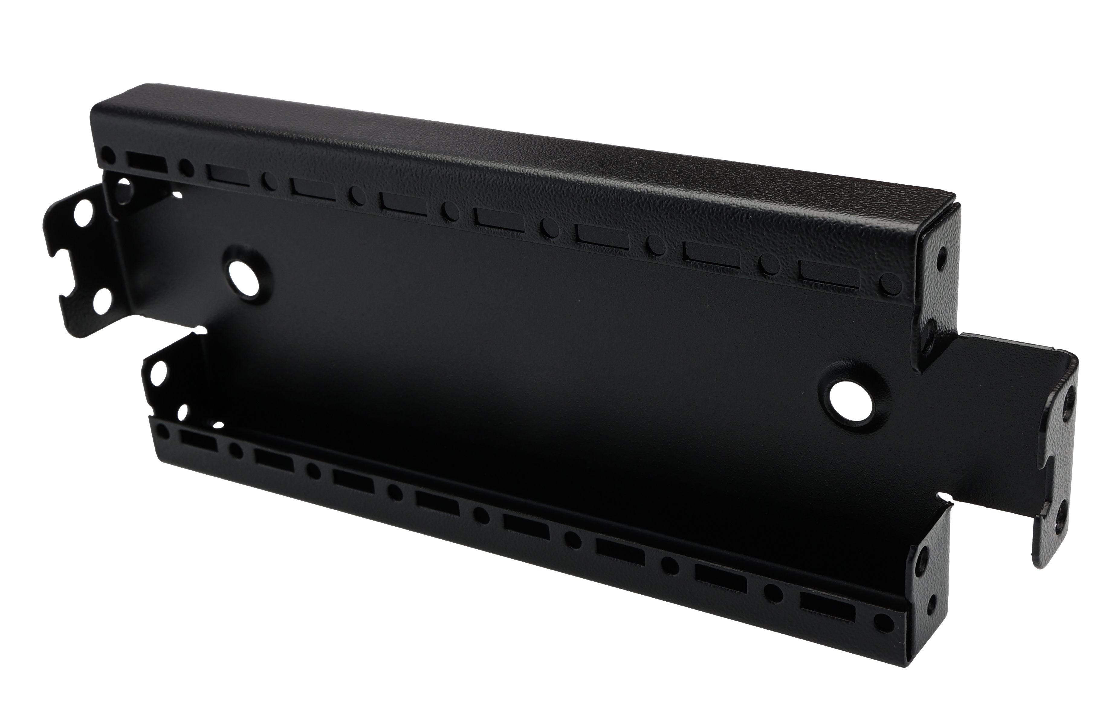 Rittal Black Steel Rack Panel, 20HP, 100 x 400mm