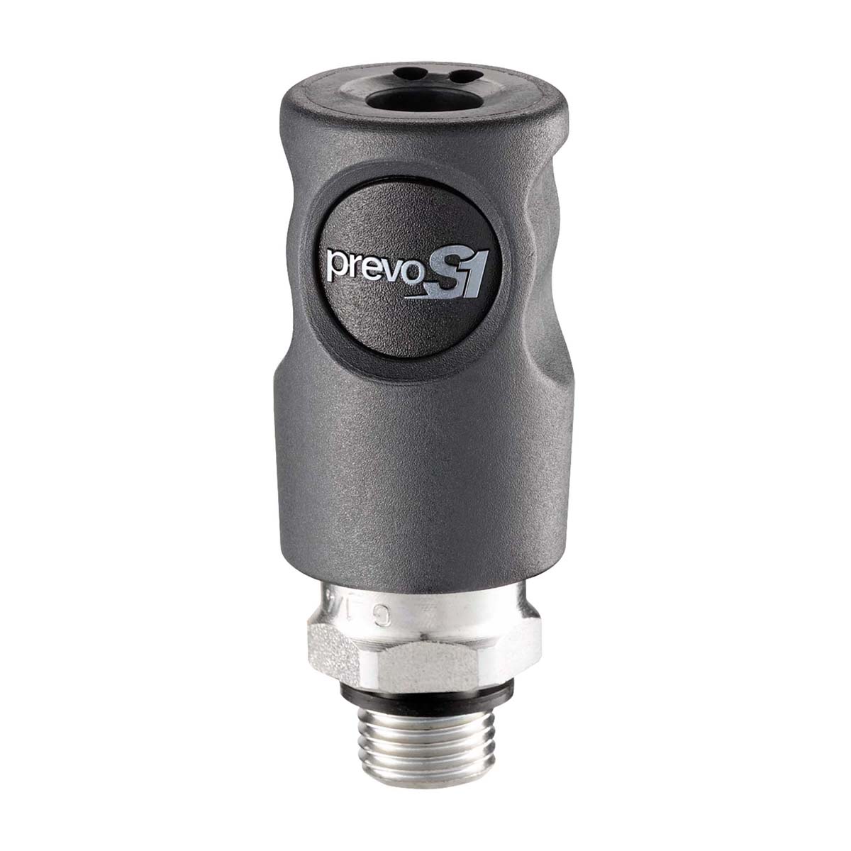PREVOST Composite Body Male Safety Quick Connect Coupling, G 1/2 Male Threaded