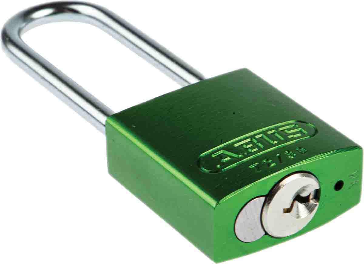 ABUS 72/30 Key Weatherproof Aluminium, Steel Safety Padlock, 4.4mm Shackle, 32.2mm Body
