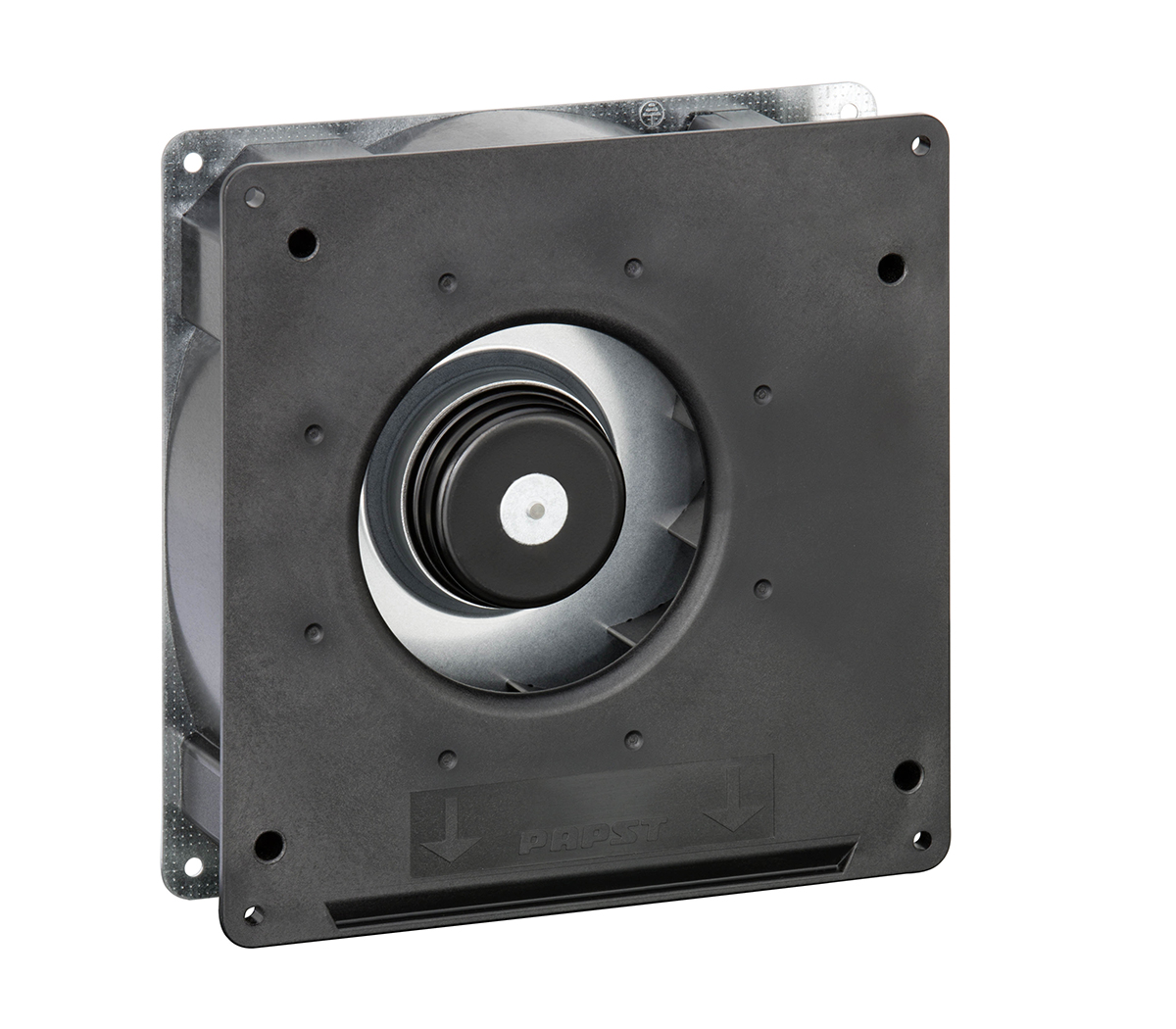 ebm-papst RG 125 N Series Axial Fan, 24 V dc, DC Operation, 88m³/h, 4.9W, 240mA Max, 180 x 180 x 40mm