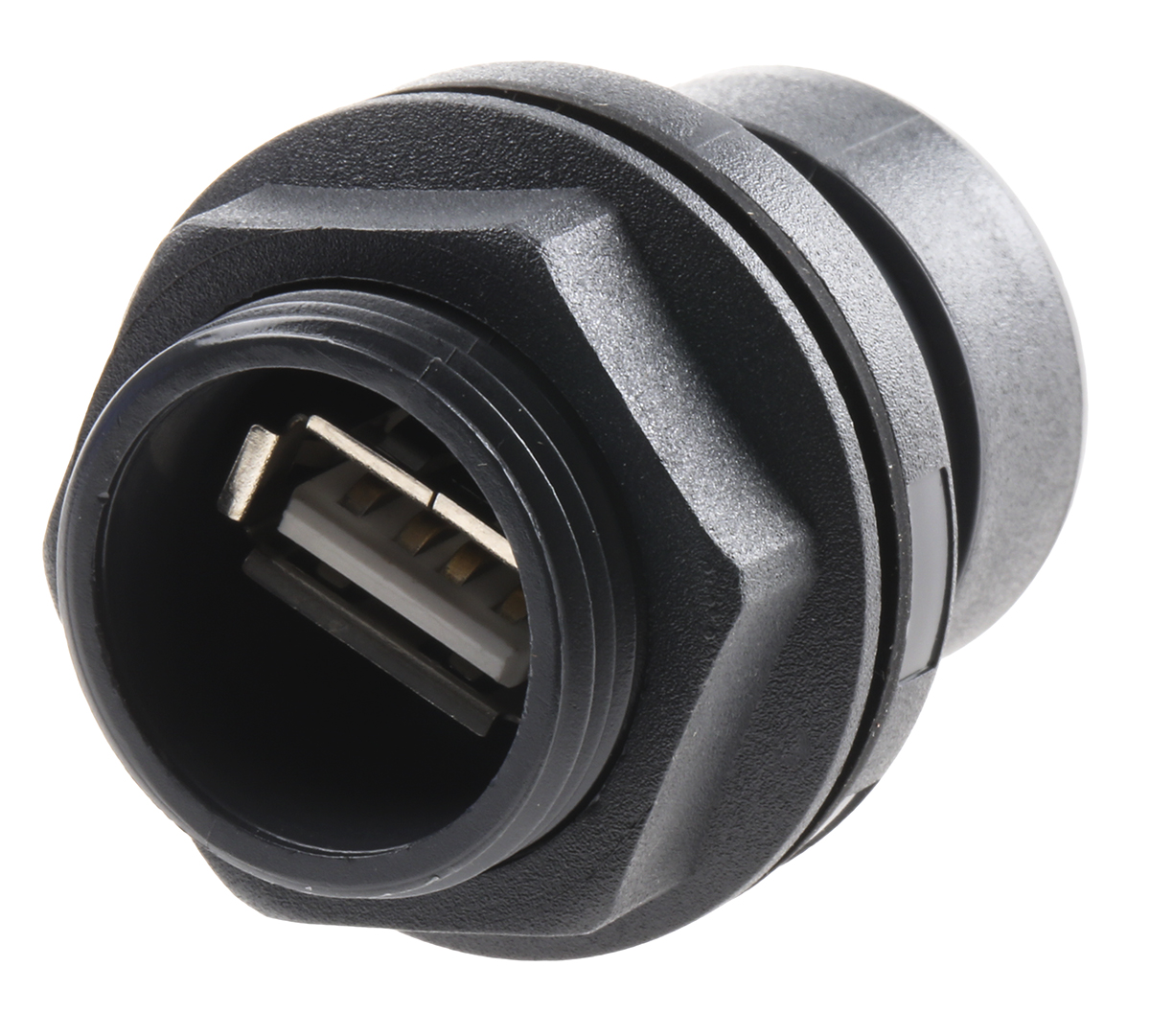 Bulgin Type B to A 2.0 USB Connector