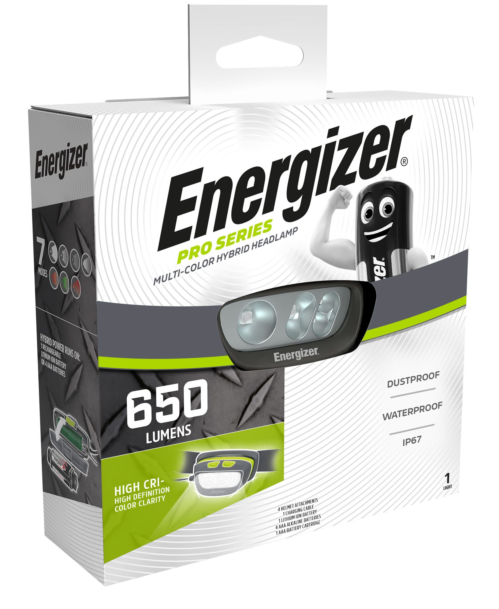 Energizer LED HDL50 Head Torch 650 Lumens