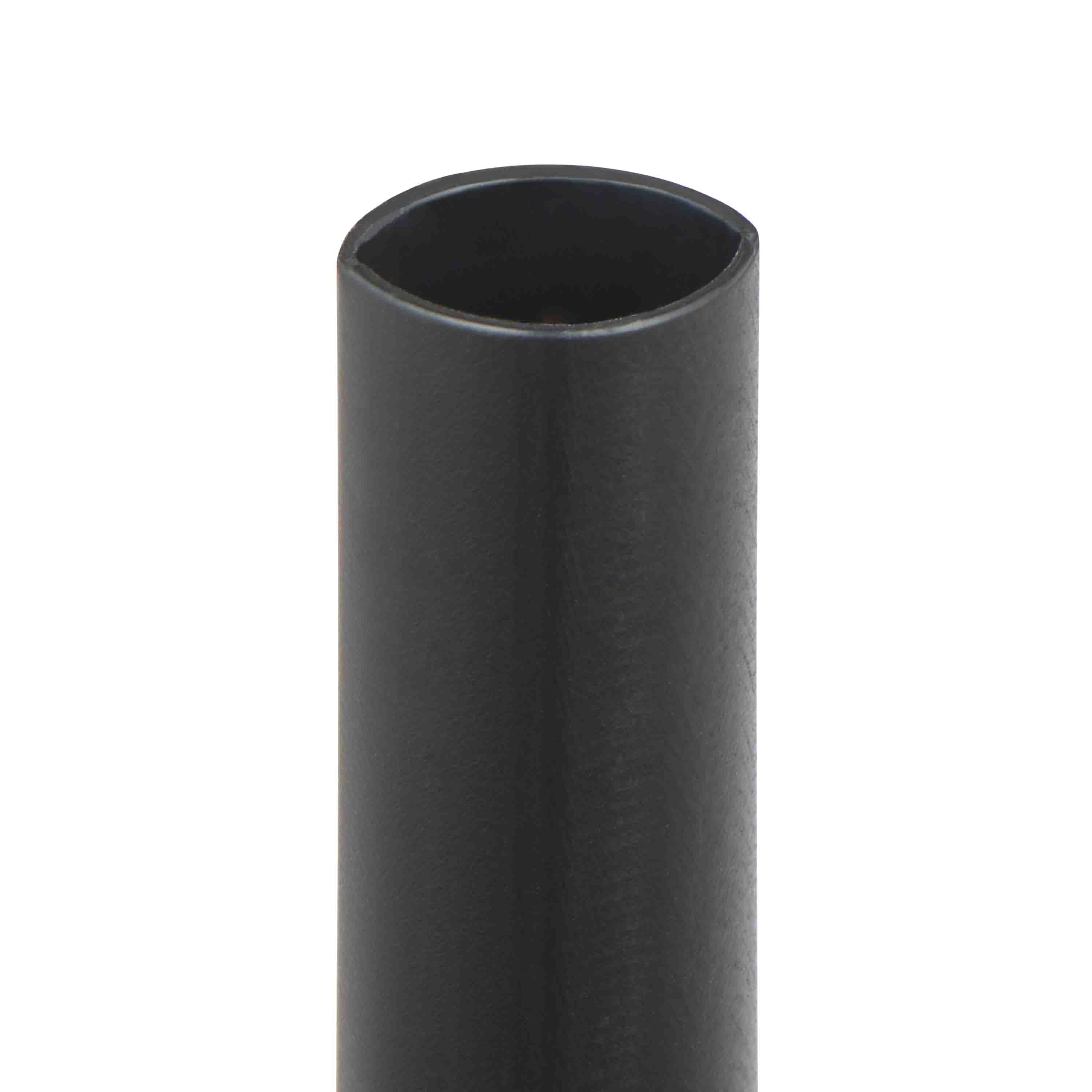 3M Adhesive Lined Halogen Free Heat Shrink Tubing, Black 12mm Sleeve Dia. x 1m Length 4.5:1 Ratio, MDT-A Series