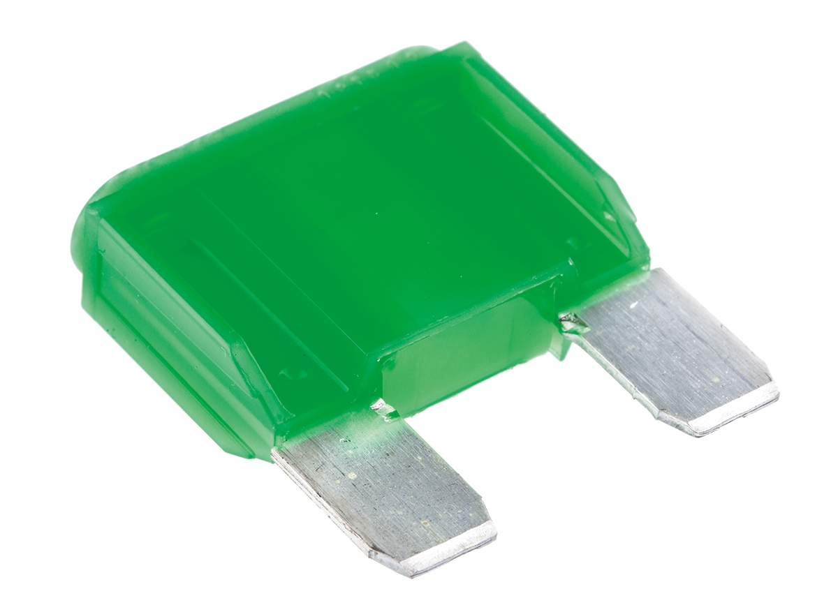 Littelfuse 30A Green Blade Car Fuse, 32V dc
