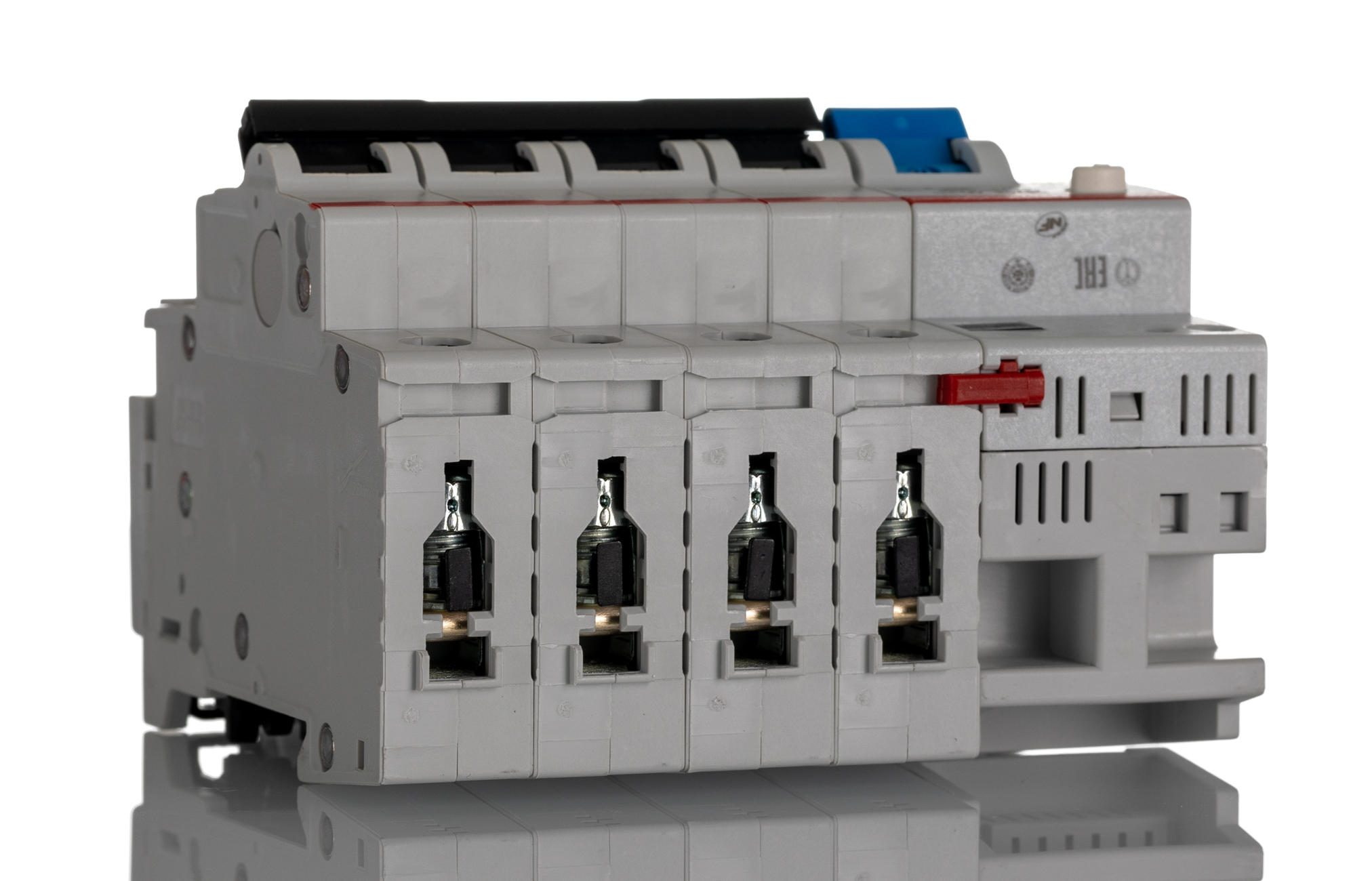 ABB RCBO, 32A Current Rating, 4P Poles, Type C