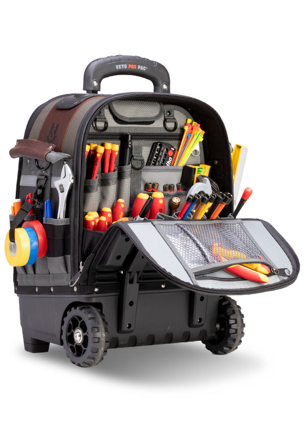 Veto Pro Pac Polypropylene (Base) Wheeled Bag 12.5in x 17in x 21in