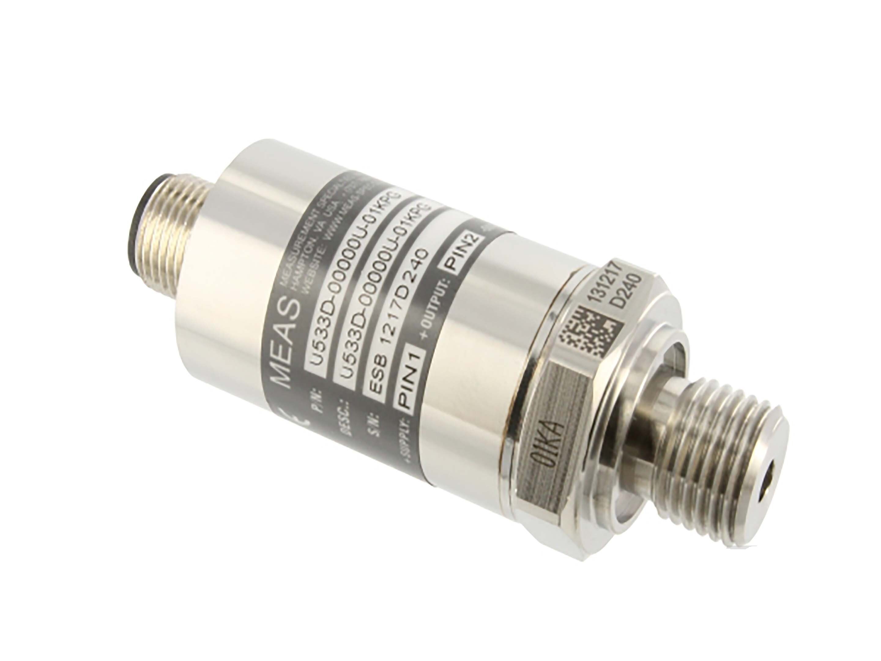 TE Connectivity MEAS U5300 Series Pressure Sensor, 0bar Min, 2bar Max, Absolute Reading