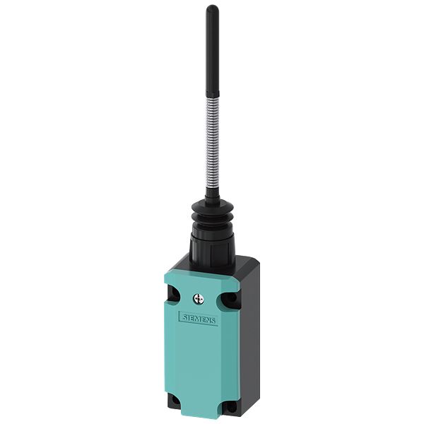 Siemens 3SE Series Spring Rod Lever Limit Switch, IP65, IP67, Plastic Housing, 400V ac Max, 10A Max