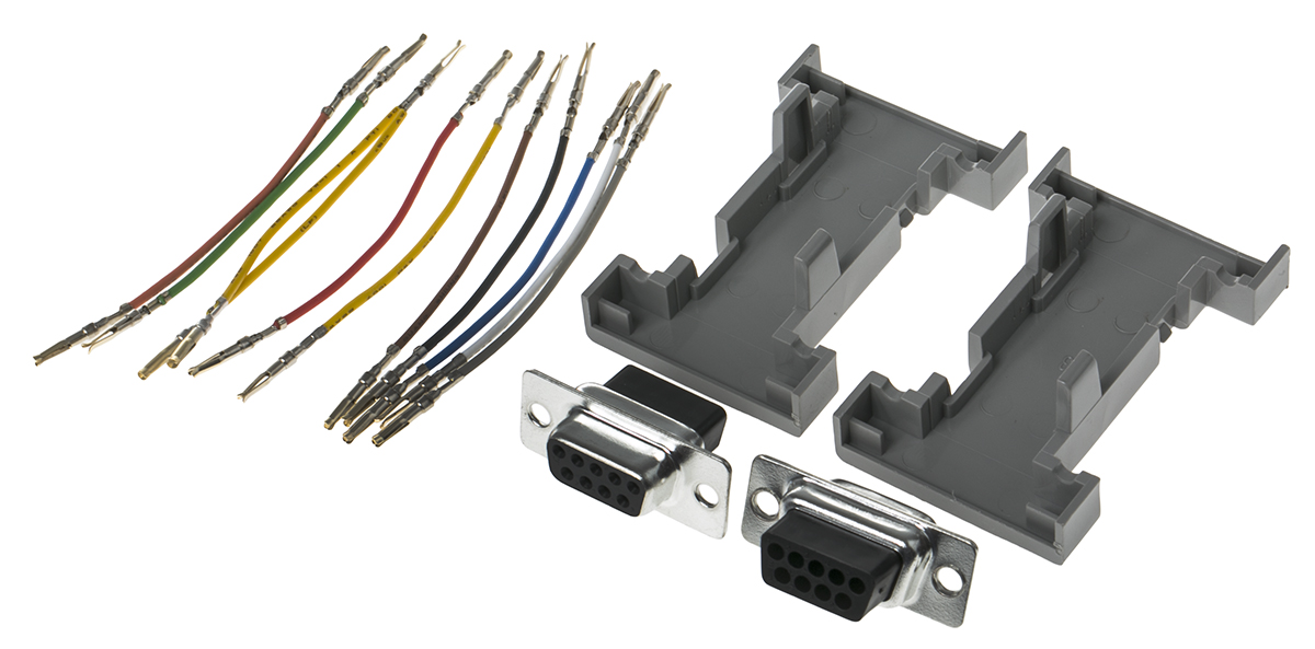 RS PRO D Sub Adapter Female 9 Way D-Sub to Female 9 Way D-Sub
