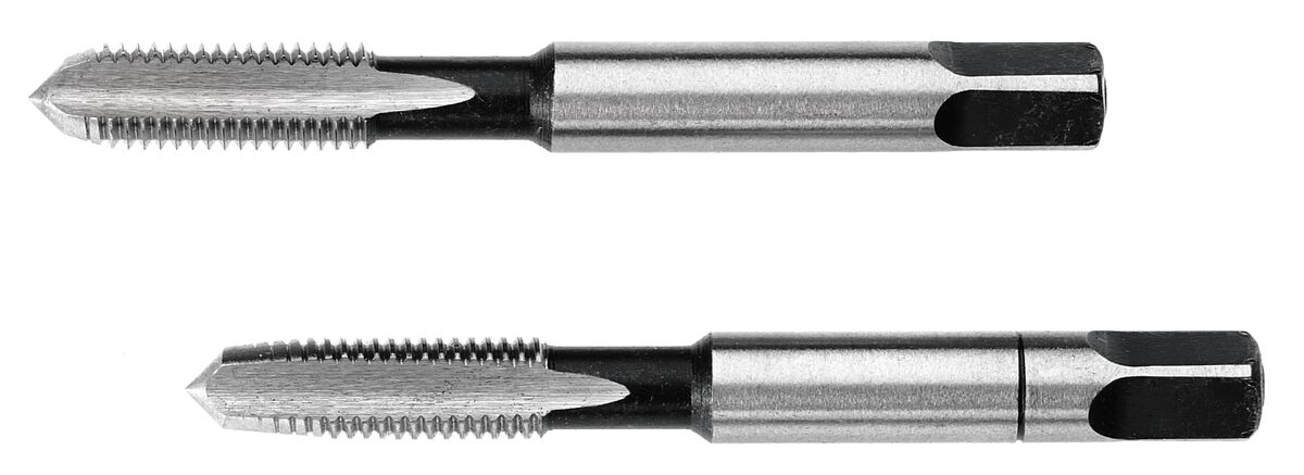 Facom Threading Tap HSS 2-Piece 1mm Pitch Metric Standard M6 Thread