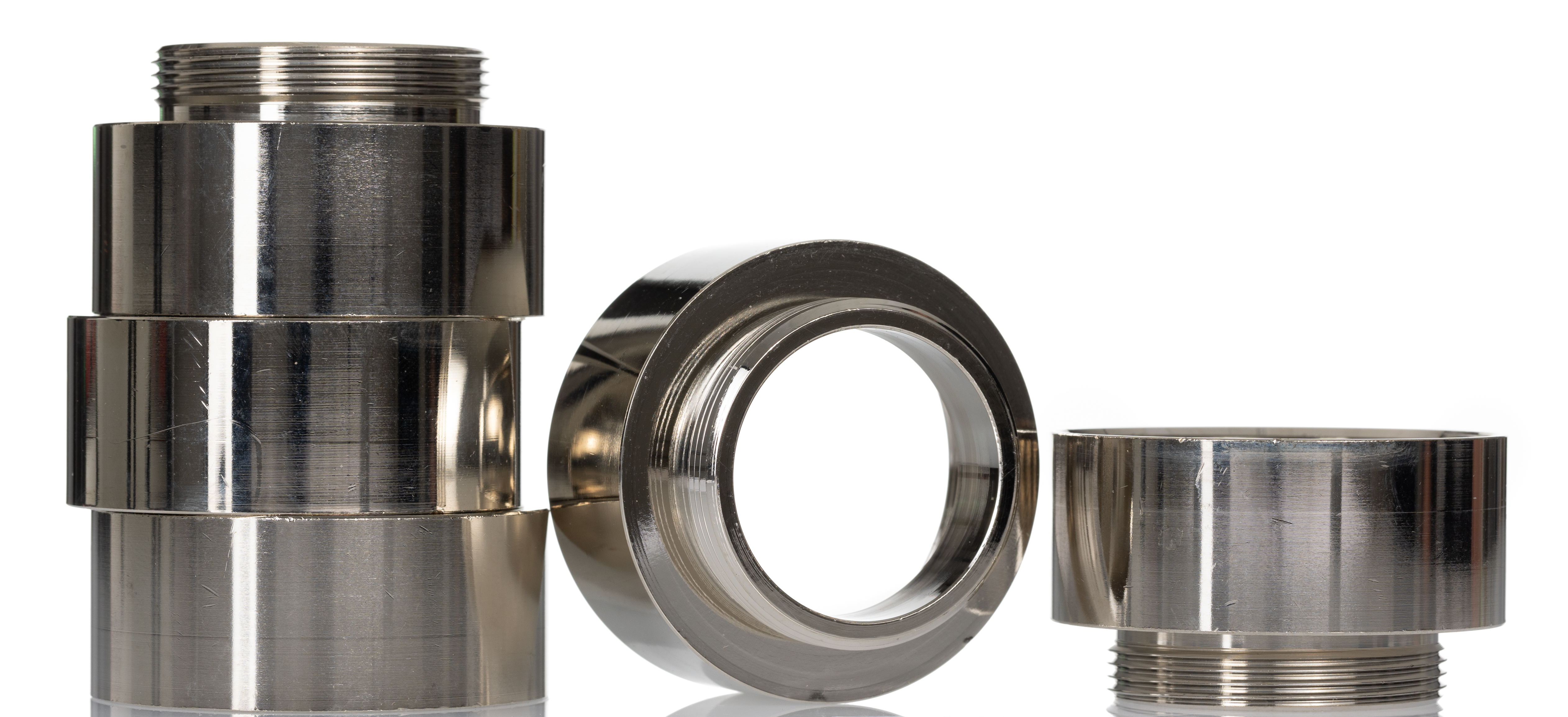 Lapp Cable Gland Adaptor, M40 Exterior Thread, M50 Interior Thread, Nickel Plated Brass, SKINDICHT Series