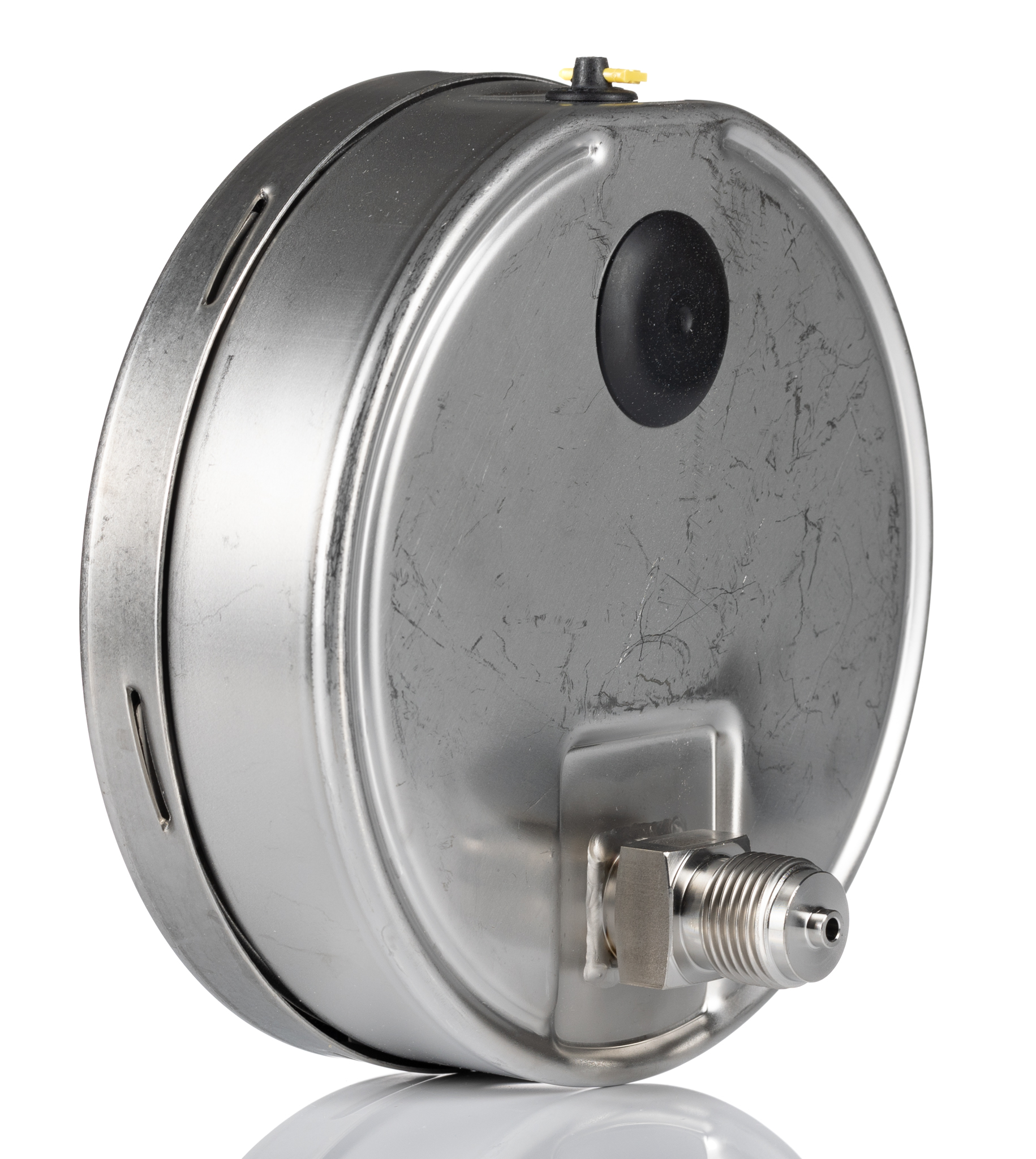 WIKA G 1/4 Analogue Pressure Gauge 6bar Back Entry 63mm Outside Diameter