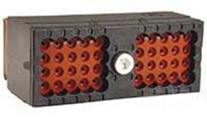 Deutsch, DRC Automotive Connector Plug Black PCB 40 Way DRC16-40S